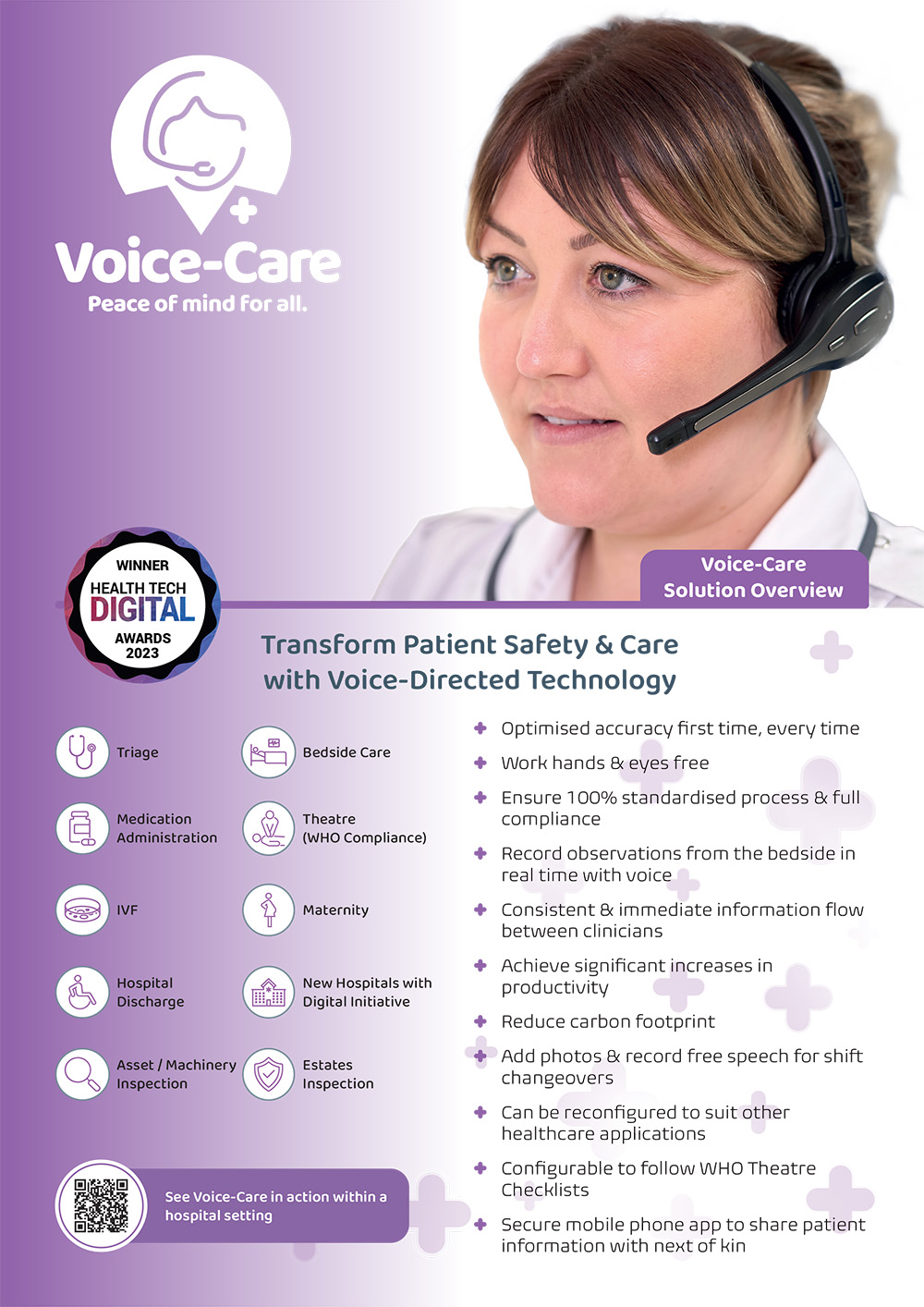 Voice-Care Solution & Family App Overview