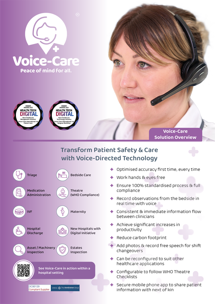 Voice-Care Solution & Family App Overview