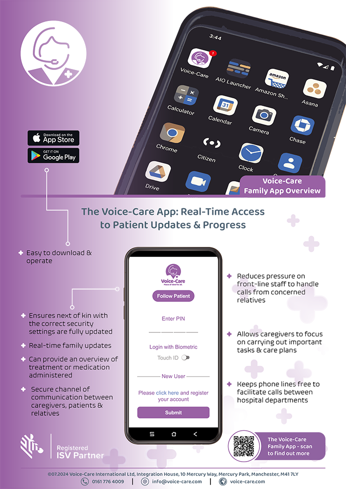 Voice-Care Solution & Family App Overview