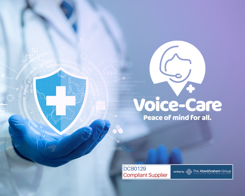 Voice-Care - Mandatory DBC1029 Compliant Supplier for NHS.