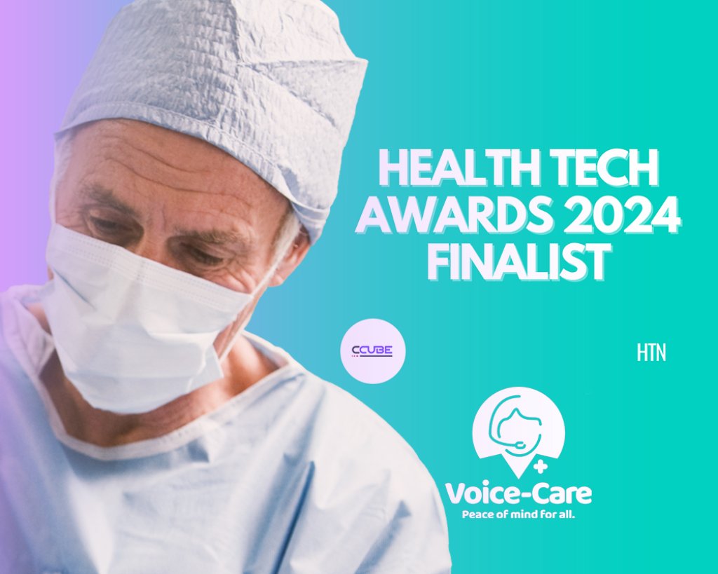 Voice-Care : Health Tech Awards 2024 Finalist - 'Best Health Tech Solution of the Year’ Category for Surgical Workflow.